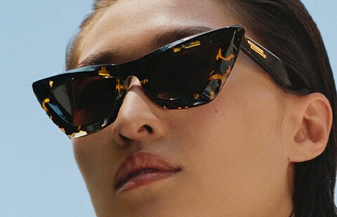 Bottega Veneta 2022 eyewear campaign image