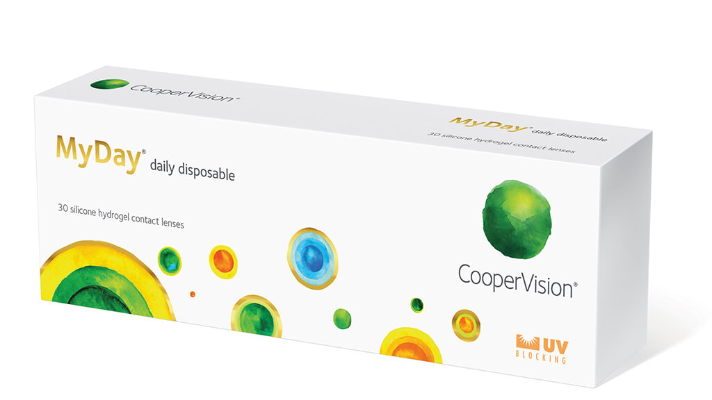 CooperVision daily disposable contact lenses